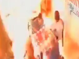 El video del momento se volvió viral en redes sociales. TWITTER