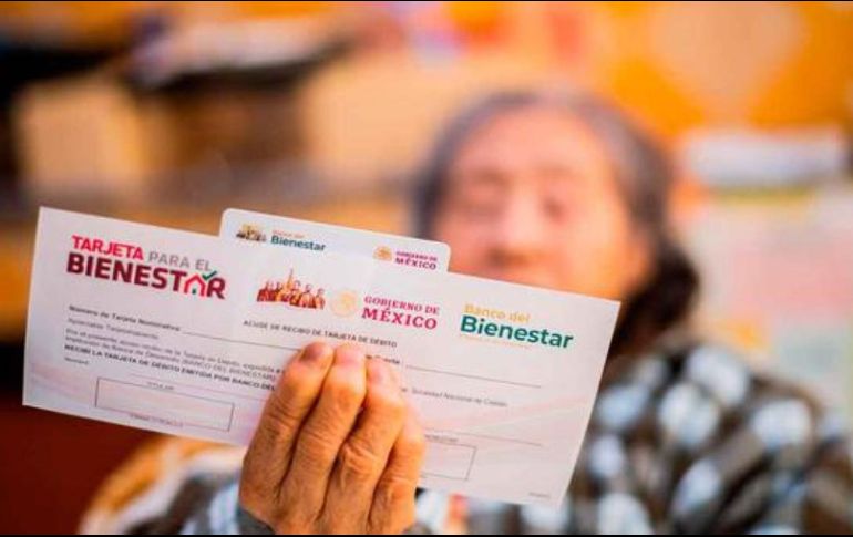 El apoyo para adultos mayores comenzó en este mes de julio. FOTO/ Gobierno de México