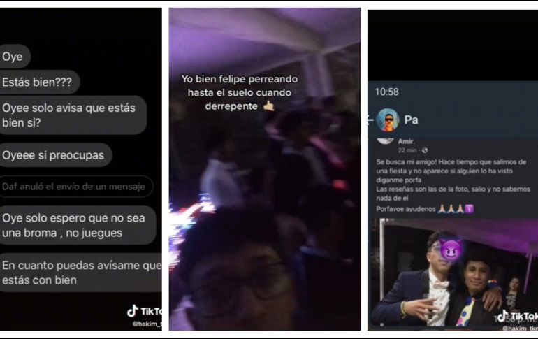Al final del video, lamenta que incluso sus padres se enteraran de su supuesta desaparición. @hakim_tkm