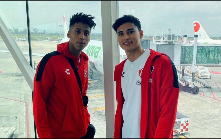 Ozziel Herrera (izq.) y Jeremy Márquez, convocados. TWITTER/AtlasFC