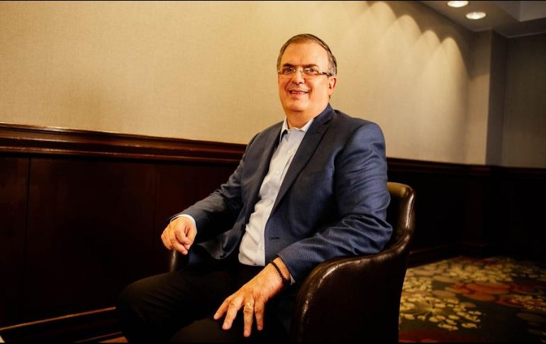 Marcelo Ebrard adelantó que esta semana se reunirá con expertos para analizar la estrategia que se presentará en el panel de consultas. EL INFORMADOR/ARCHIVO