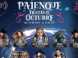 Ya se agotaron las entradas para los conciertos de Christian Nodal, Julión Álvarez y Banda MS, entre otros, que se presentarán en las Fiestas de Octubre 2022. ESPECIAL