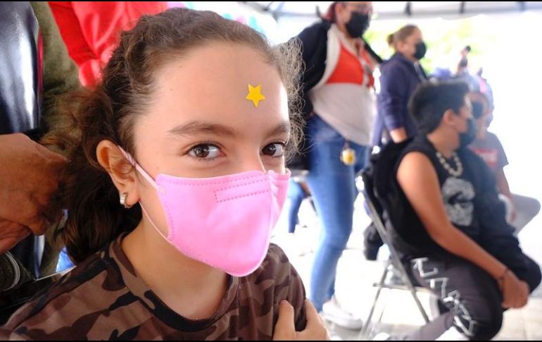 Las niñas y los niños de 5 a 11 años es el sector de la población que ya puede acudir por su vacuna contra el COVID. ESPECIAL