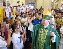 osé Francisco Robles Ortega ante miles de asistentes y familiares de personas desaparecidas pidió que cesen las desapariciones en Jalisco. EL INFORMADOR/G. GALLO