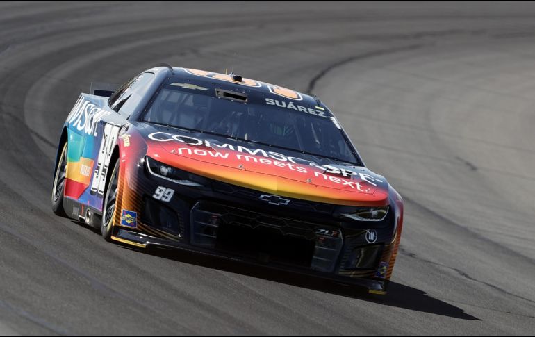 Daniel Suárez llegó en quinta posición en el Pocono Raceway. AFP/T. Nwachukwu