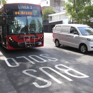 ¿Cuándo iniciará la división de carril del BusBici en Avenida Hidalgo?
