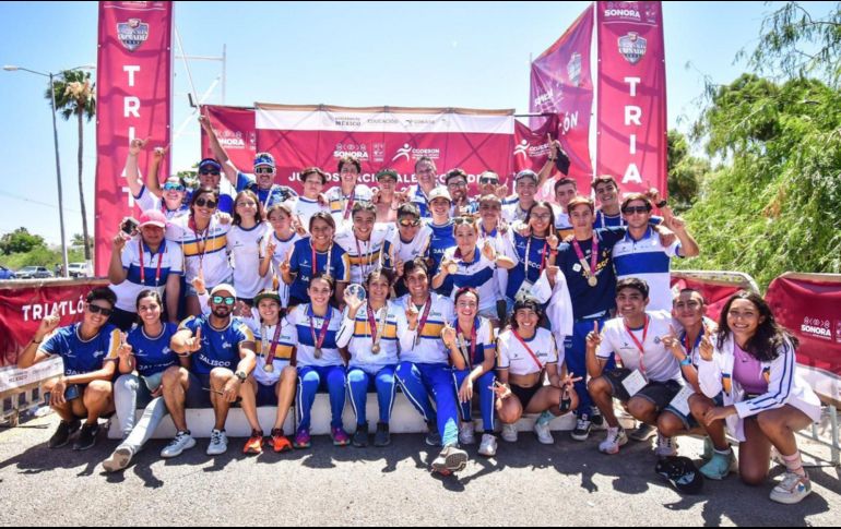 Siete atletas jaliscienses se colgaron por lo menos cinco preseas doradas y se erigieron así como las máximas figuras en esta primera edición oficial de los Nacionales CONADE. ESPECIAL / Conade