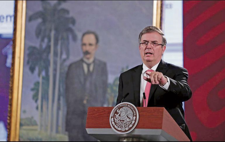 Marcelo Ebrard explicó que museos y particulares también han decidido voluntariamente restituir este patrimonio, pero en países como Francia las gestiones han fracasado. EL UNIVERSAL