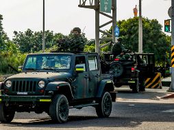Patrulla de soldados durante un ejercicio militar en Nuevo Taipéi. Estados Unidos no reconoce a Taiwán, pero es su principal proveedor de armas y suele elogiar su democracia. EFE/R. Tongo