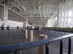 Desde el pasado lunes, el Presidente López Obrador señaló que hubo fraude en la construcción de la Terminal 2 del AICM que se realizó en el gobierno del entonces presidente Vicente Fox. SUN / ARCHIVO
