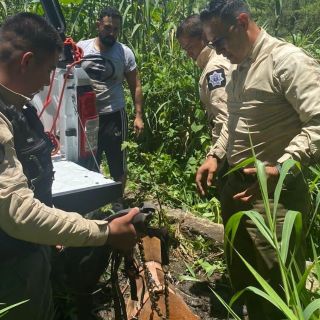 Rescatan a pastor belga en la Barranca de Oblatos
