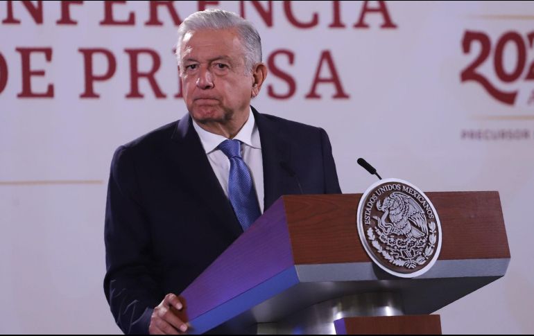 López Obrador refirió que este fin de semana habrá elecciones en Morena, el partido que fundó y lo llevó a la Presidencia de la República. SUN / B. Fregoso