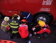 El percance ocurrió en el cruce de Avenida 16 de Septiembre y La Paz. ESPECIAL / Protección Civil Guadalajara