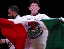 Guillermo Cortés Labastida derrotó a su contrincante coreano, Donggun Lee, en la categoría de -41 kilogramos para llevarse el oro en la final. ESPECIAL