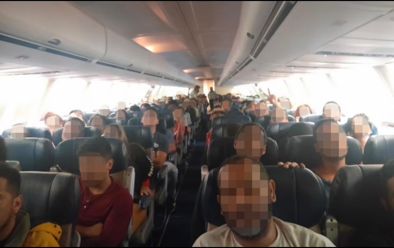 Los venezolanos permanecían en la Estación Migratoria Siglo XXI, ubicada en Tapachula, en espera del retorno a su país de origen. TWITTER/@INAMI_mx