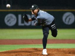 A pesar de permitir las siete carreras de los Generales, Matt Tenuta salió como pitcher ganador. CORTESÍA/Mariachis de Guadalajara