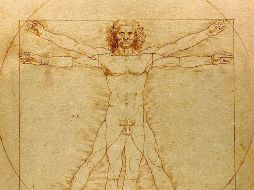 La figura que Leonardo trazó es un canon de proporciones humanas, en las que un dedo se relaciona a la palma de la mano y ésta al codo. WIKIPEDIA/Hombre de Vitruvio/Luc Viatour