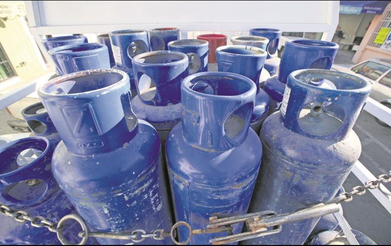 Ciudad de México, Aguascalientes y Zacatecas ya pagan más por el gas LP. EL INFORMADOR/Archivo