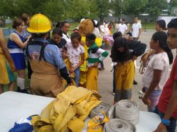 El último evento de esta etapa se realizó en Bosques de Santa Anita con la presencia de 100 niños. TWITTER/SalvadorZamoraZ