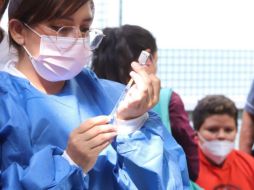 Para completar el esquema de vacunación de los menores, la Secretaría de Salud Jalisco (SSJ) informa que este día abre las citas para las segundas dosis de menores de 5 a 11 años. SUN / ARCHIVO