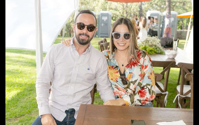 Fernando Peralta y Pau Sanmiguel. GENTE BIEN JALISCO/Jorge Soltero