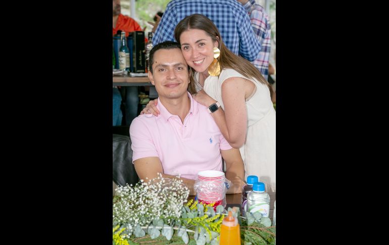 Ricardo Flores y Gaby Martín. GENTE BIEN JALISCO/Jorge Soltero