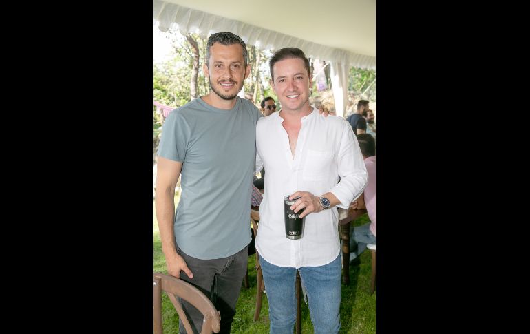 Mario Ibarra y Arturo Jiménez. GENTE BIEN JALISCO/Jorge Soltero
