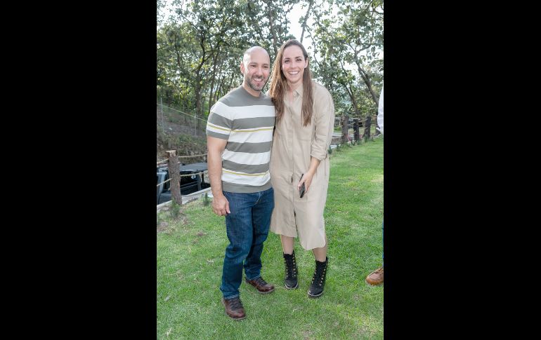 Diego Jiménez y Cris Ayala. GENTE BIEN JALISCO/Jorge Soltero