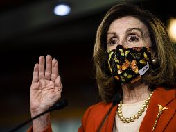 Nancy Pelosi ha sido presidenta del Partido Demócrata en dos ocasiones y es la primera mujer que ha ostentado el cargo de Presidenta de la Cámara de Representantes. AFP / ARCHIVO