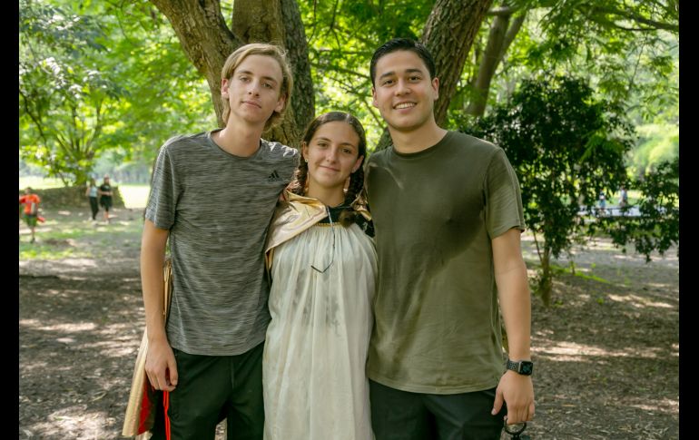 Juan Ángel Esponda, Mariana Morales y Alejandro de la Torre. GENTE BIEN JALISCO/Jorge Soltero