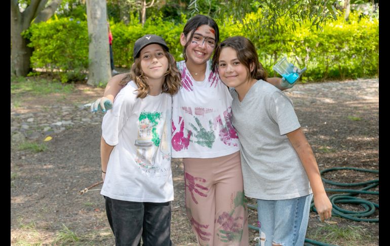 Inés Schondube, Miranda Andrade y Victoria Barragán. GENTE BIEN JALISCO/Jorge Soltero