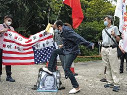 La visita de Nancy Pelosi causó indignación en el gobierno chino y entre cierto sector de la ciudadanía. EFE