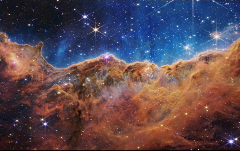 Imágenes del telescopio muestran galaxias ubicadas a 13 mil millones de años luz, cercanas al inicio del universo. ESPECIAL/NASA