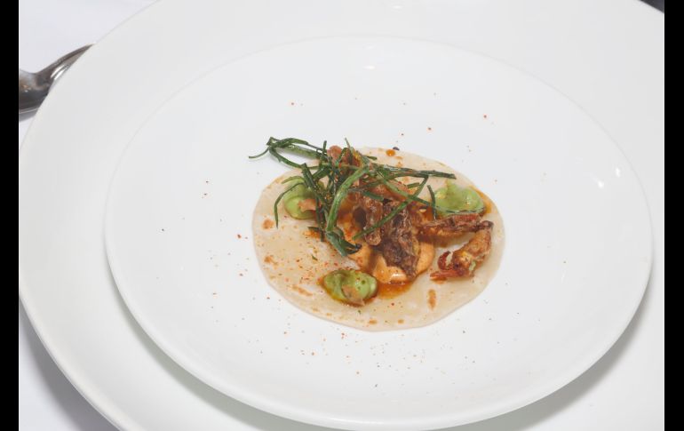 Taquito Soft Shell Crab. GENTE BIEN JALISCO/Claudio Jimeno