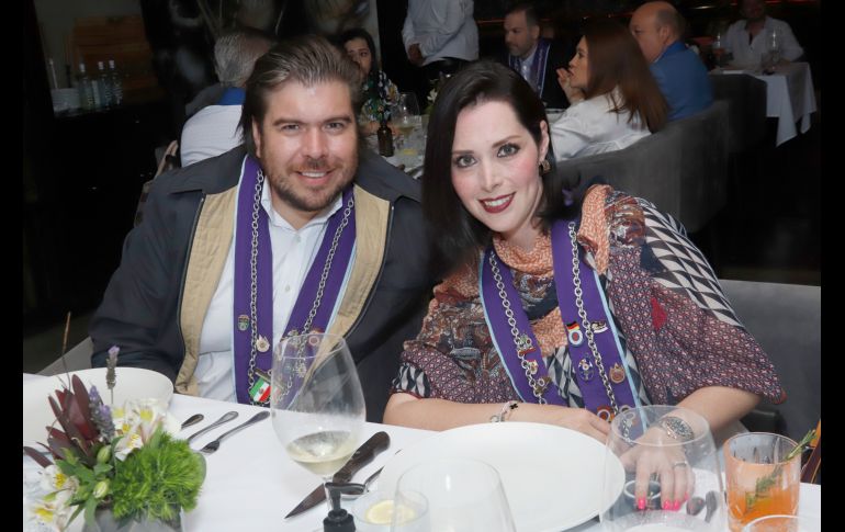 Efrén Román y Elvia Leo Quintero. GENTE BIEN JALISCO/Claudio Jimeno