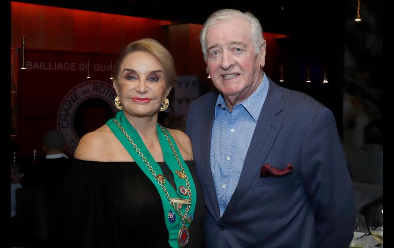 Lorenza Dipp y Robert Jacob. GENTE BIEN JALISCO/Claudio Jimeno