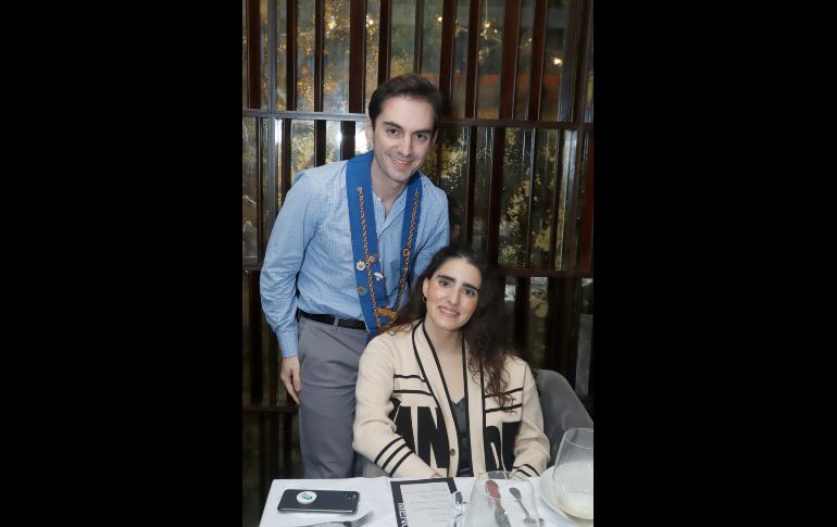 Juan José Salazar y Ale Hernández. GENTE BIEN JALISCO/Claudio Jimeno