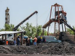 Aunque el rescate con vida de los mineros se ve difícil, no pierden la esperanza. SUN/D. Sánchez