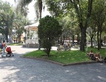 Aspectos de la glorieta Chapalita, uno de los sitios más visitados por los tapatíos. EL INFORMADOR/ARCHIVO