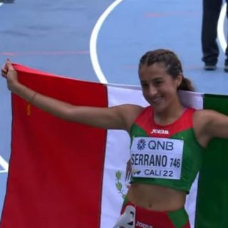¡Oro para México! Marchista Karla Serrano da al país la primera medalla áurea del Mundial Sub-20