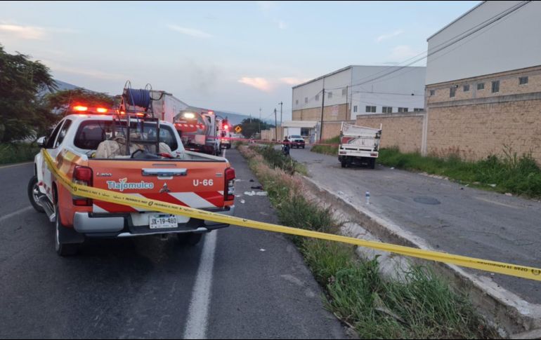 El accidente en la Carretera a Morelia hubo un accidente que dejó un muerto y tres lesionados. ESPECIAL