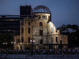 El Enola Gay era un bombardero B-29 que lanzó el misil “Little Boy”, en 1945. AFP/P. Fong
