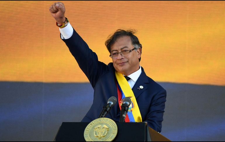 López Obrador confía en que Petro sabrá enfrentar a la oposición en su país y a los grupos conservadores que controlan a los medios de comunicación y que emprenderán campañas de difamación y de mentiras en su contra. AFP / J. Barreto