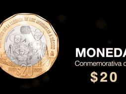 Desde hoy comenzará a circular la nueva moneda de 20 pesos conmemorativa a los 100 años de la llegada de los Menonitas a México. ESPECIAL / Banxico