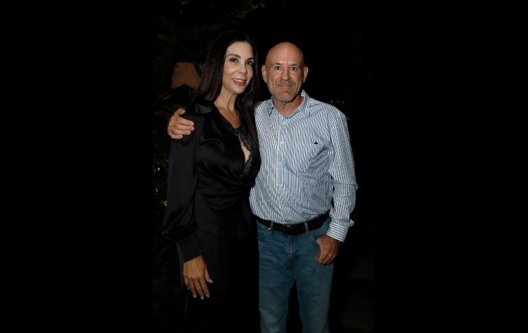 Carola Sandoval y Jesús Arreola. GENTE BIEN JALISCO/Claudio Jimeno