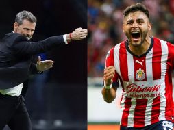 Diego Cocca y Alexis Vega son personajes antagónicos en la rivalidad tapatía. IMAGO7