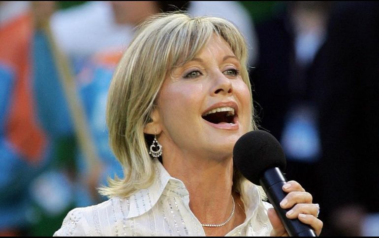 Olivia Newton grabó 25 álbumes de estudio y seis bandas sonoras para el cine. AFP