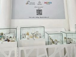 Con la exposición “Joyas del diseño”, los usuarios del aeropuerto pueden conocer una muestra del trabajo que se realiza en la Entidad. ESPECIAL