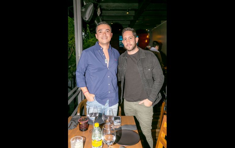 Martín Correa y Bengie Olivares. GENTE BIEN JALISCO/Jorge Soltero