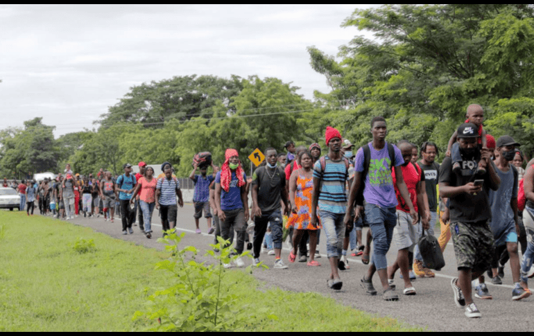 Se destacó por parte de Murat Hinojosa que desde el año 2019 ha disminuido los flujos migratorios que pasan por nuestro país. SUN